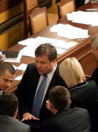 Projednávání úsporných opatření v Poslanecké sněmovně