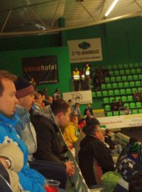 Ze zápasu BK Mladá Boleslav - Kometa Brno