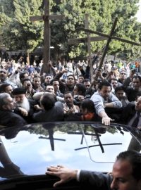 Egypt křesťané protesty