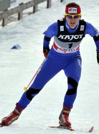 Lyžařka Eva Nývltová