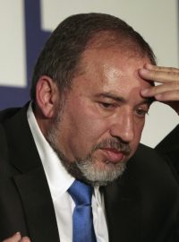 Izraelský ministr zahraničí Avigdor Lieberman