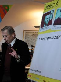 Václav Havel zahajuje kampaň 3 minuty stačí