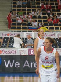 Basketbalistka Ilona Burgrová na ME v Polsku