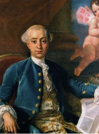 Giacomo Casanova na obraze Antona Raphaela Mengse
