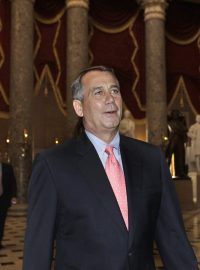 Mluvčí Senátu John Boehner mezi jednáními o rozpočtu USA