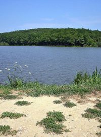 jezero Poděbrady u Olomouce