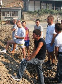 Barikády u kosovsko-srbského přechodu Jarinje