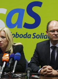 Iveta Radičová a Richard Sulík