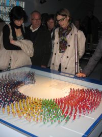 Parlamentarium nabízí i model křesel v Evropském parlamentu.