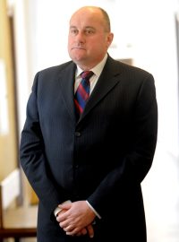 Prezident Nejvyššího kontrolního úřadu (NKÚ) František Dohnal u soudu