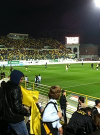 Stadion Anži v Machačkale, zápas s moskevským CSKA