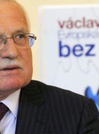 Prezident Václav Klaus pokřtil na Pražském Hradě svoji novou knihu Evropská integrace bez iluzí