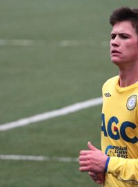 Teplický fotbalista Egon Vůch.