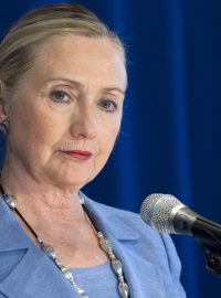 Americká ministryně zahraničí Hillary Clintonová