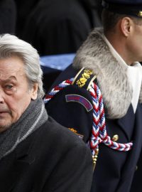 Do chrámu sv. Víta přijel i herec Alain Delon