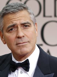 George Clooney na udělování cen Asociace zahraničních novinářů - Zlatých glóbů