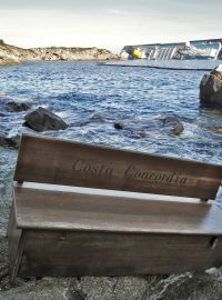 Lavice z lodě Costa Concordia
