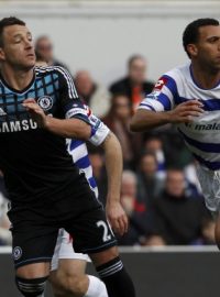 John Terry z Chelsea a Anton Ferdinand z Queens Park Rangers