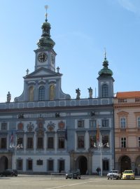 Radnice v Českých Budějovicích.