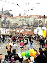Pražský půlmaraton se prohnal ulicemi metropole 31. března 2012