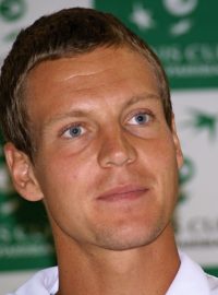 Tenista Tomáš Berdych je připraven v DC proti Srbsku odehrát dvouhry i debl