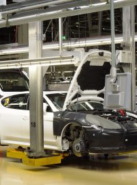 Automobilka Porsche v Lipsku