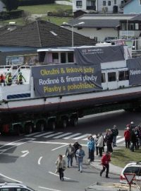 Z Lince na Lipno míří 85tunová výletní loď