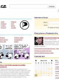 Nový stranický web České pirátské strany