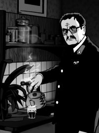 Hlavní roli ve filmu Alois Nebel ztvárnil Miroslav Krobot