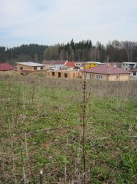 Stavební parcely v Heleníně u Jihlavy, kde dnes stojí rodinné domky