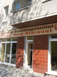 Pohřební služba Berolina v berlínské čtvrti Charlottenburg