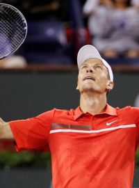 Tomáš Berdych porazil na turnaji v Indian Wells Andyho Roddicka