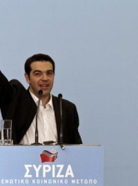 Šéf koalice radikální levice SYRIZA Alexis Tsipras představil ekonomický program