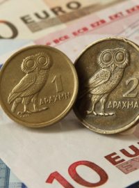 Euro, drachma
