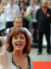 Susan Sarandonová na 47. MFF Karlovy Vary