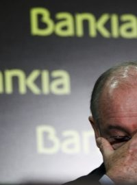 Šéf španělské banky Bankia Rodrigo Rato mnoho důvodů k radosti nemá