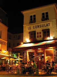 Montmartre v noci