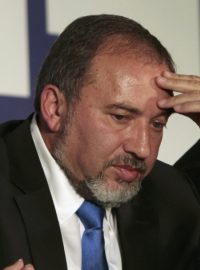 Izraelský ministr zahraničí Avigdor Lieberman
