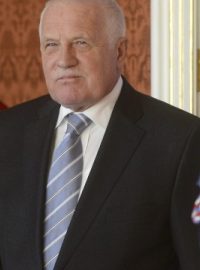 Prezident České republiky Václav Klaus