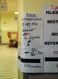 Obyvatelé Plzně nevolili pouze prezidenta, ale mohli hlasovat také v místním referendu o stavbě obřího obchodního domu v centru Plzně