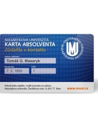 Karta absolventa Masarykovy univerzity