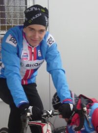 Naděje českého cyklokrosu Adam Ťoupalík