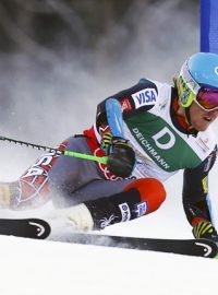 Ted Ligety má z MS už tři zlaté medaile, tu poslední z obřího slalomu