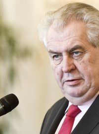 Prezident republiky Miloš Zeman přijal hejtmany na Pražském hradě