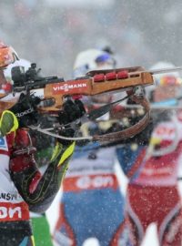 Biatlonistka Gabriela Soukalová rozhodla o svém triumfu na poslední střelbě