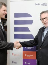 Jiří Kejval (vlevo) a Peter Duhan
