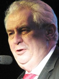 Na galavečeru promluvil i prezident Miloš Zeman