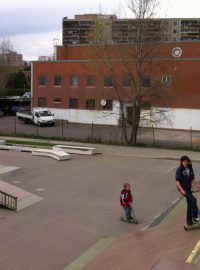 Skatepark na Černém Mostě