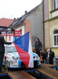 Start závodu Rally Lužické hory