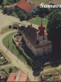 Kostel v Šumavských Hošticích